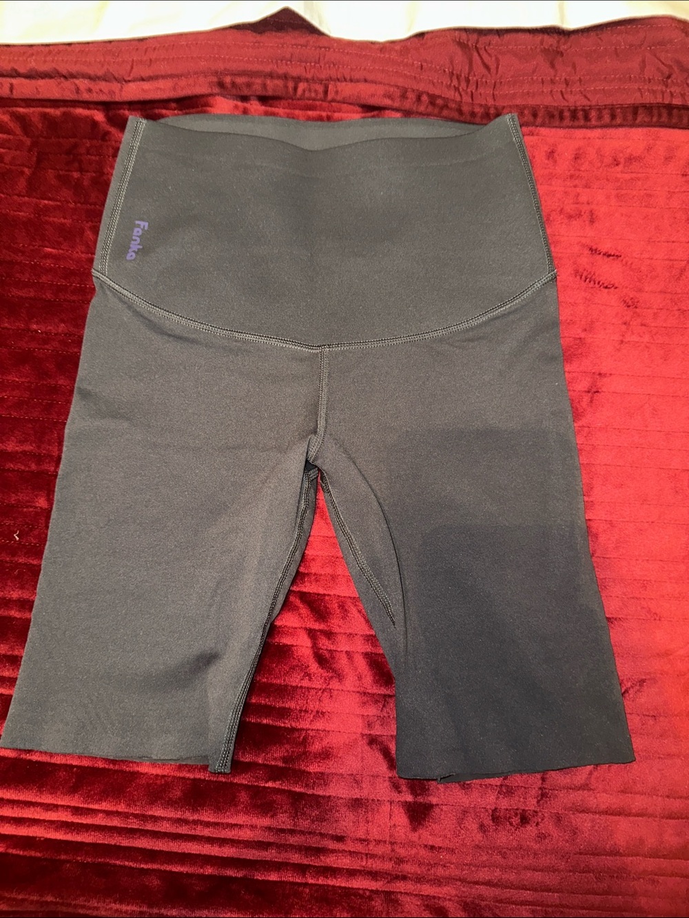 Fanka compression shorts High-Waist grey measurements in photos
